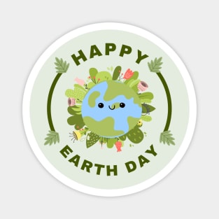 Happy Earth Day April 22 2024 Magnet